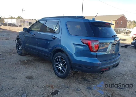 2019 Ford Explorer Sport z USA, uszkodzony, nr VIN 1FM5K8GTXKGA18669